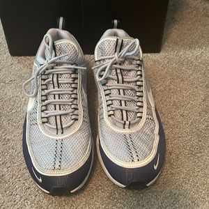 Nike Zoom Air. Men’s Sneakers. Blue and Gray. Size 13.